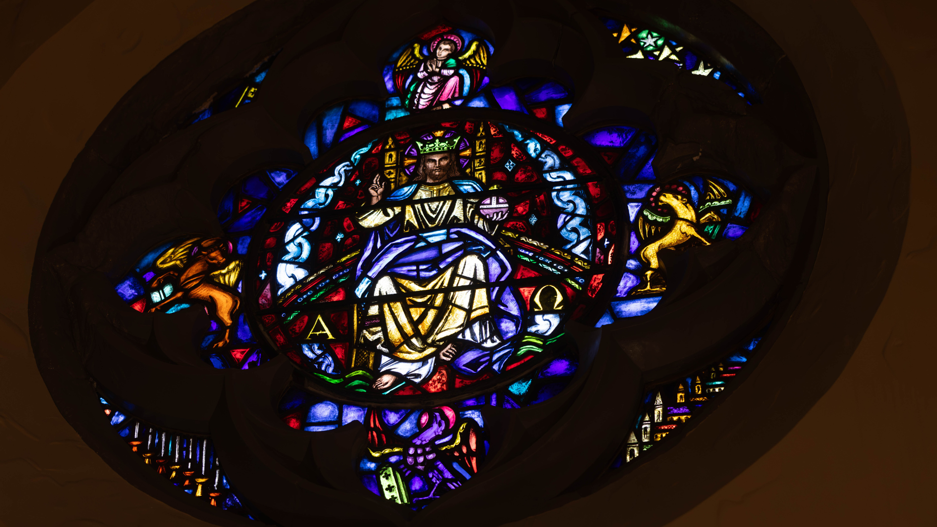 Choir loft at Holy Rosary Church