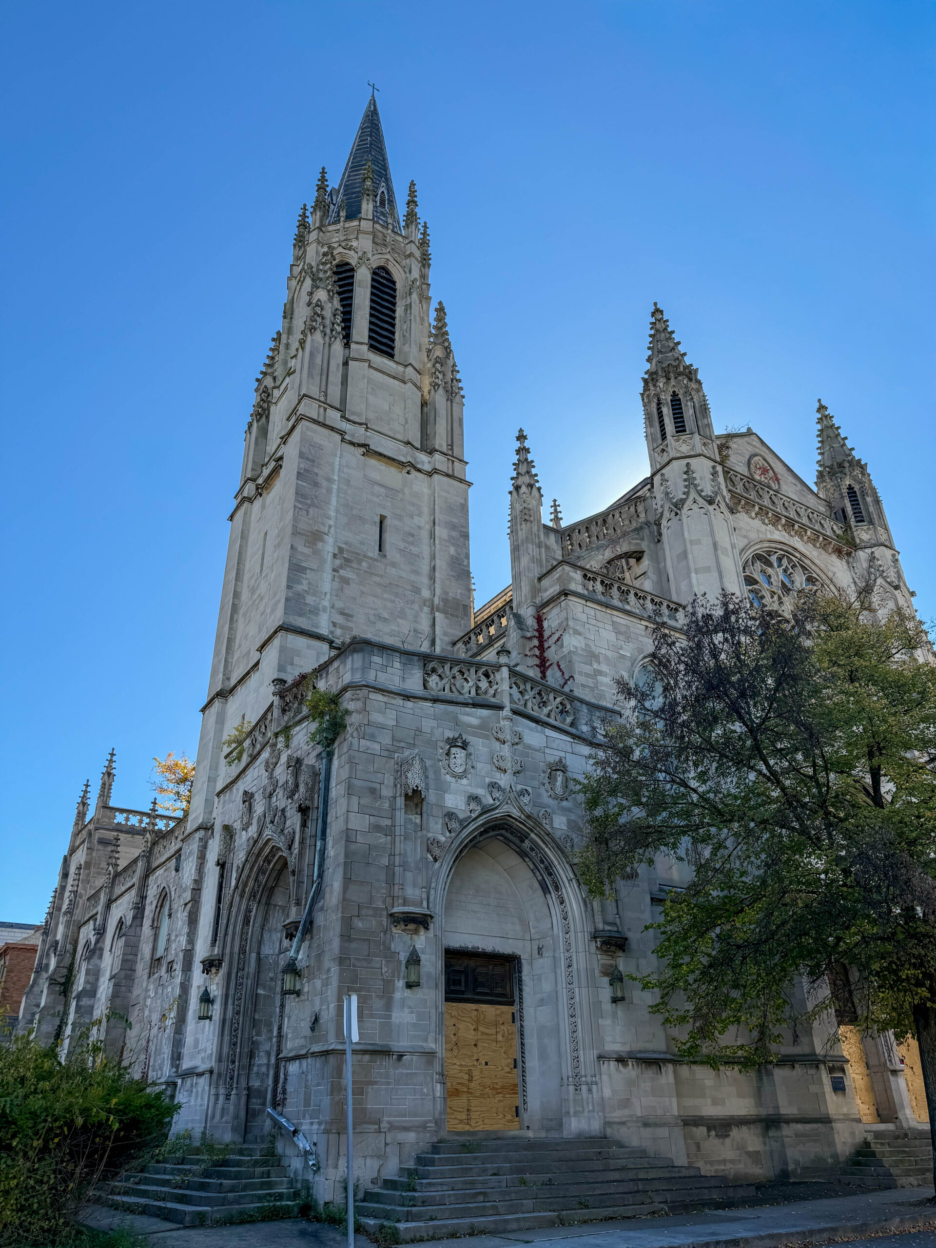 Exterior of Holy Rosary Church